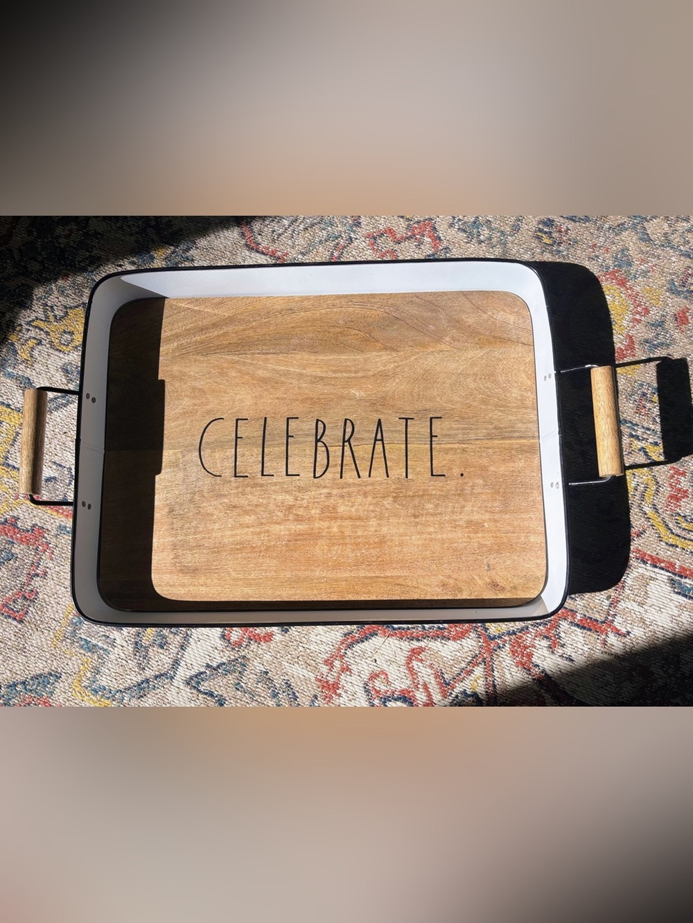 Rae Dunn CELEBRATE serving Tray